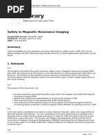 MRI Projectile Accident Prevention Guide | PDF | Magnetic Resonance ...