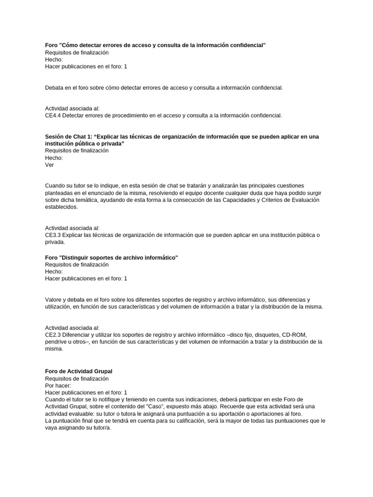 Foro y Chat | PDF | Informática