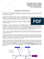 Diagrama de Ishikawa