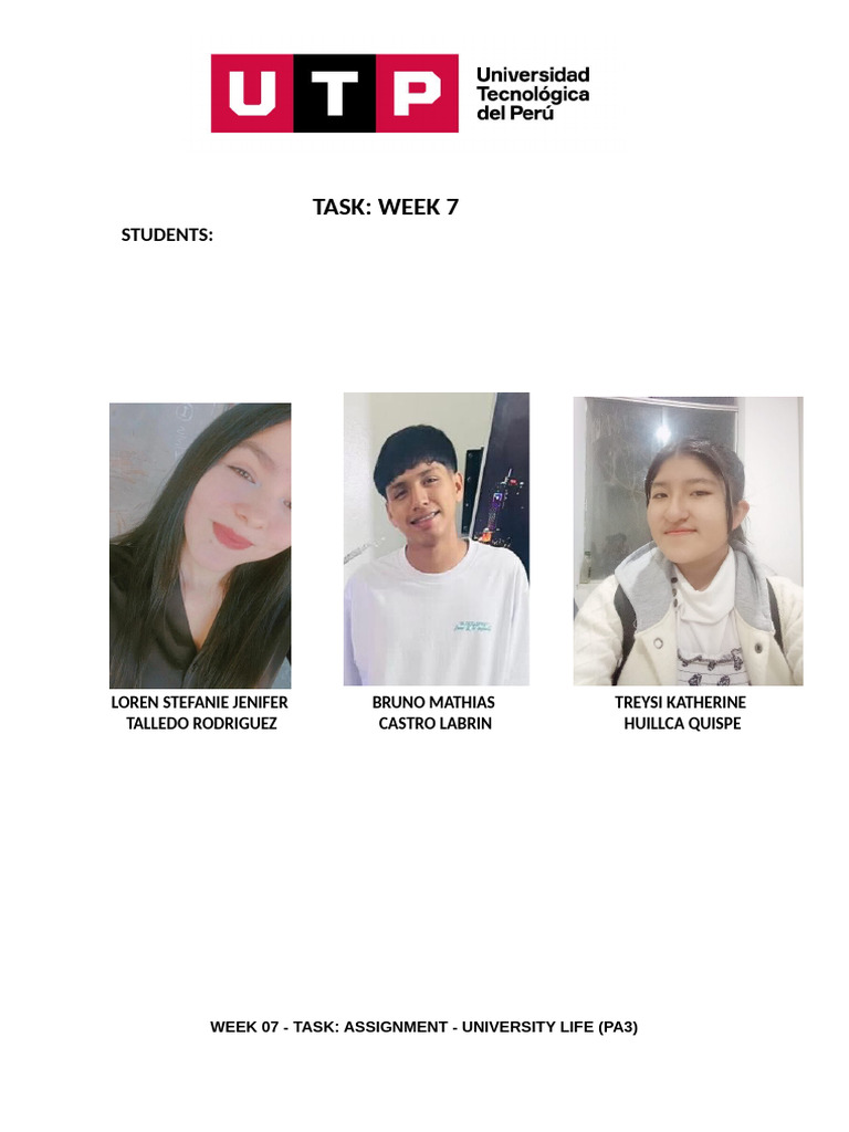 Task Week 7 - Ingles 2 | PDF