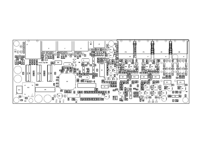 Layout Mainboard p16001-6 | PDF