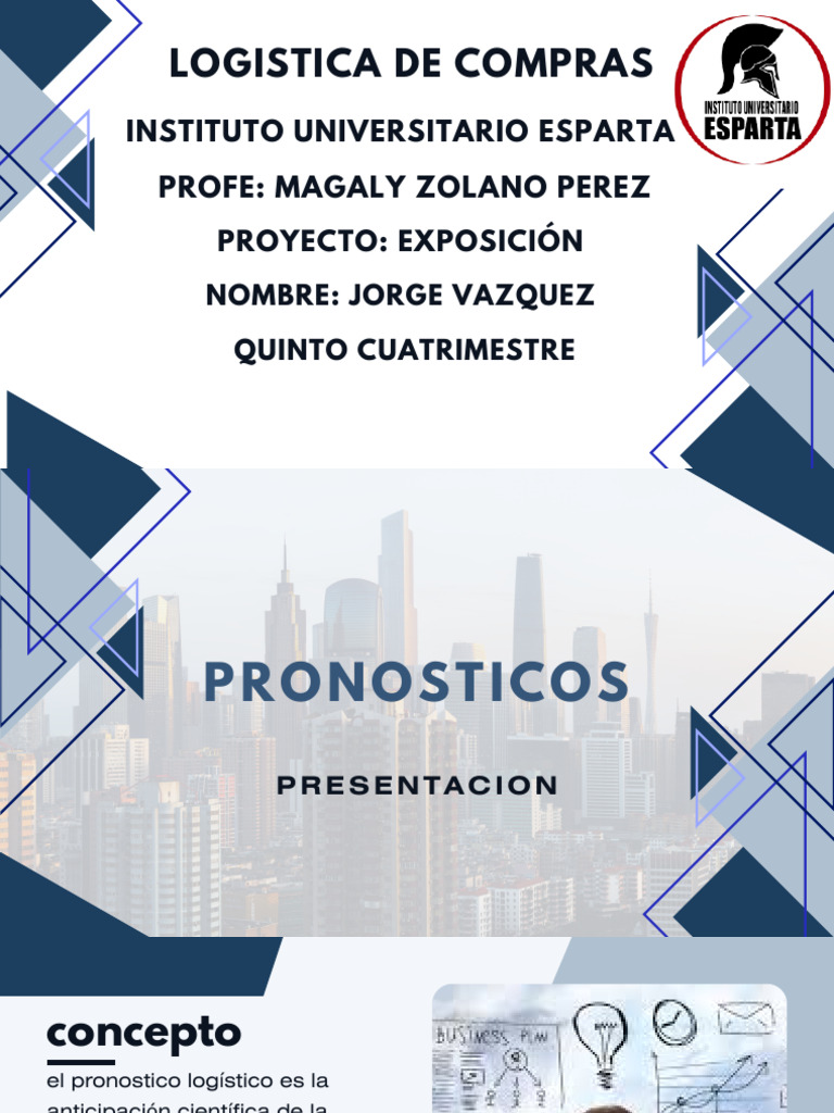 Blue and White Geometric Company Profile Presentation | PDF | Análisis ...