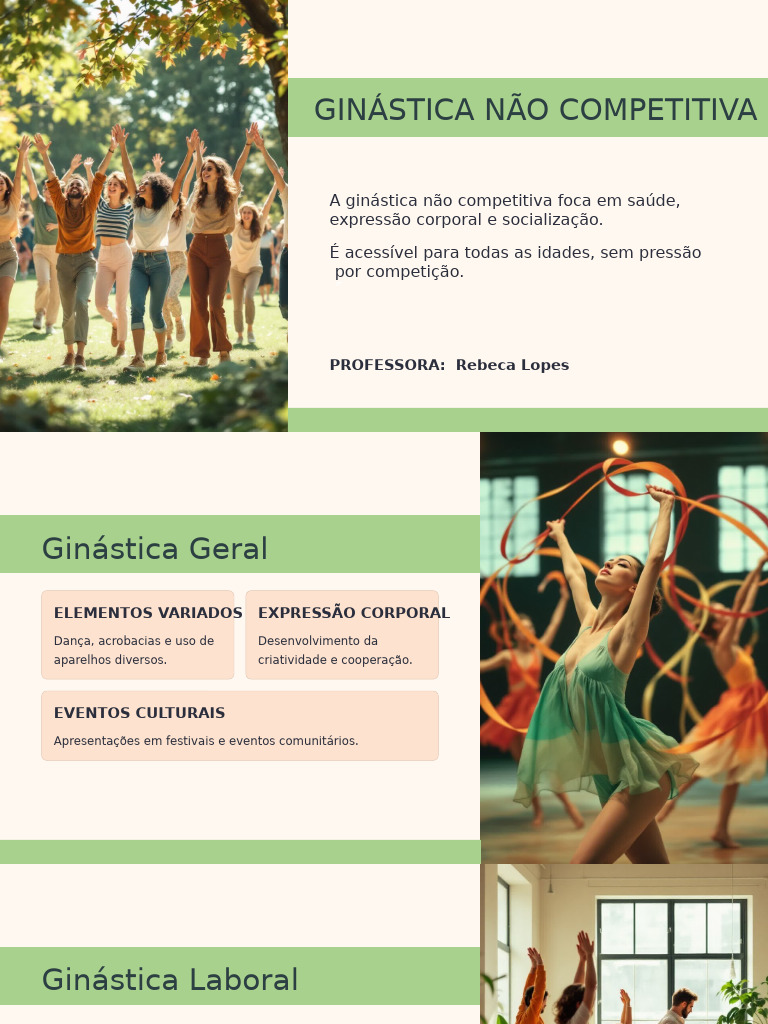 Ginástica Não Competitiva | PDF