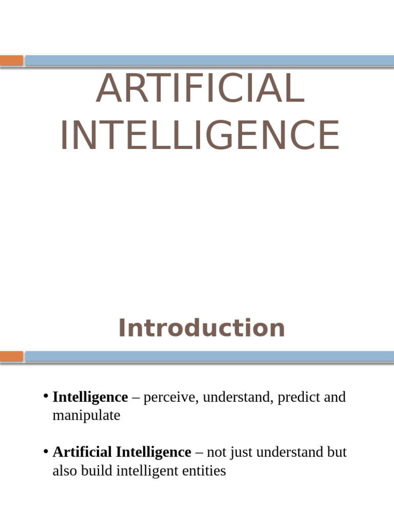 Understanding Artificial Intelligence Concepts | PDF | Thought ...