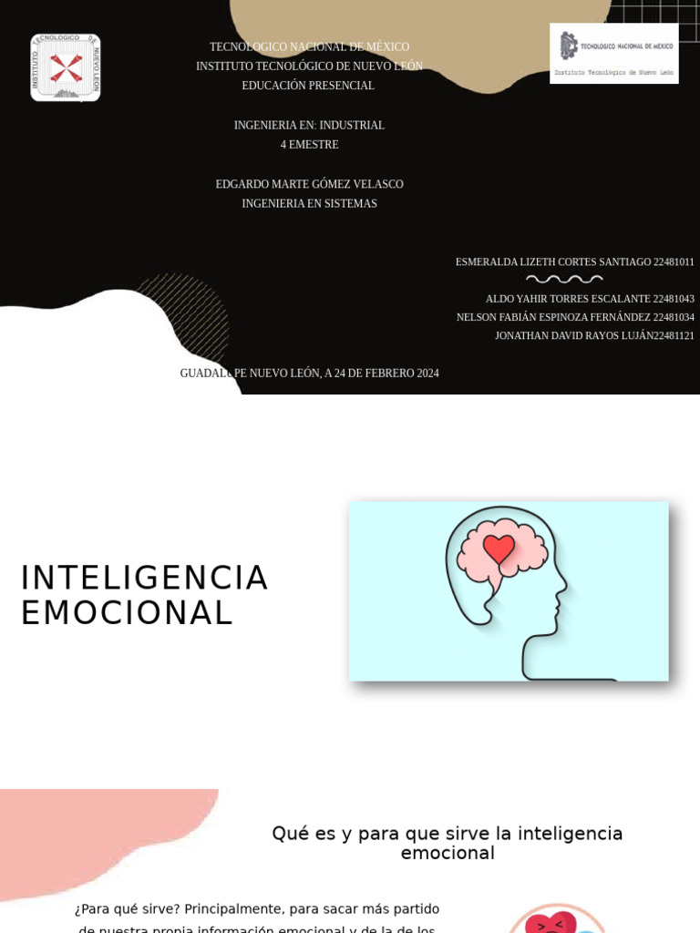 Inteligencia Emocional en el Trabajo | PDF | Las emociones ...
