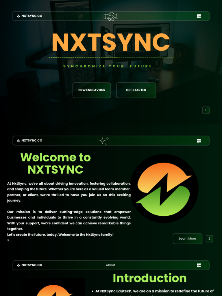 NxtSync Edutech: Empowering Careers | PDF | Educational Technology ...