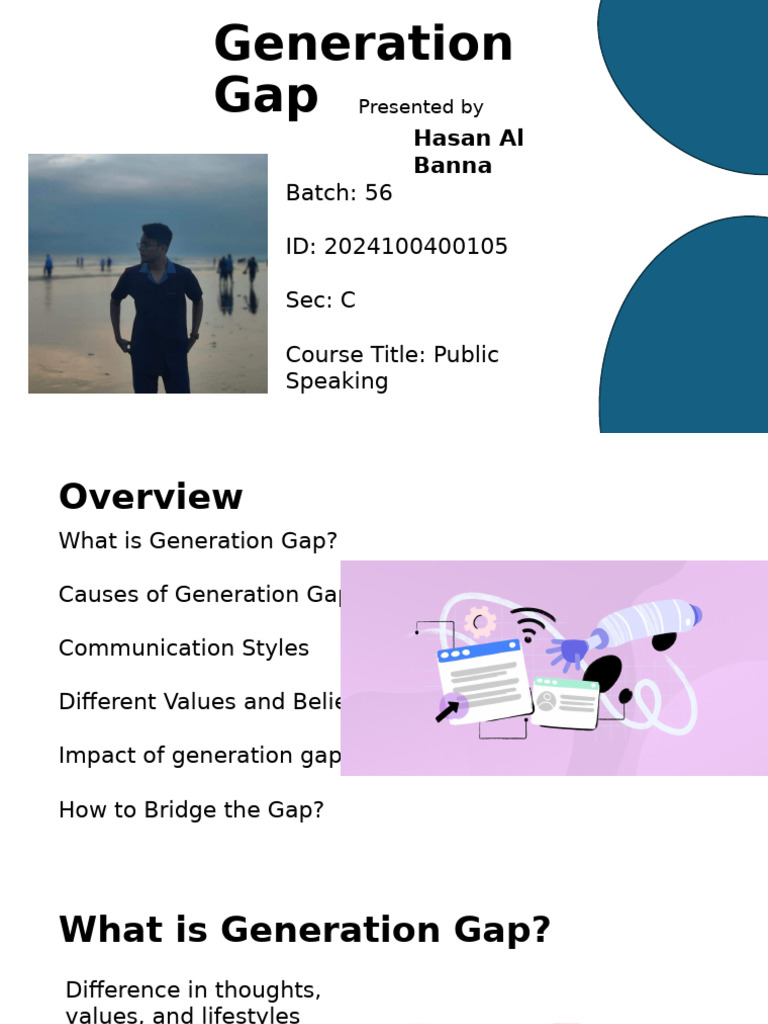 Understanding the Generation Gap | PDF