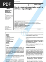 NBR 5368 - Fios de Cobre dos