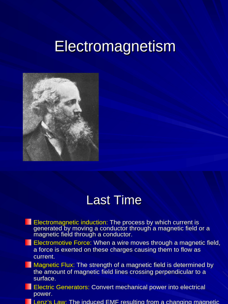 Understanding Electromagnetism Concepts | PDF | Electromagnetic ...
