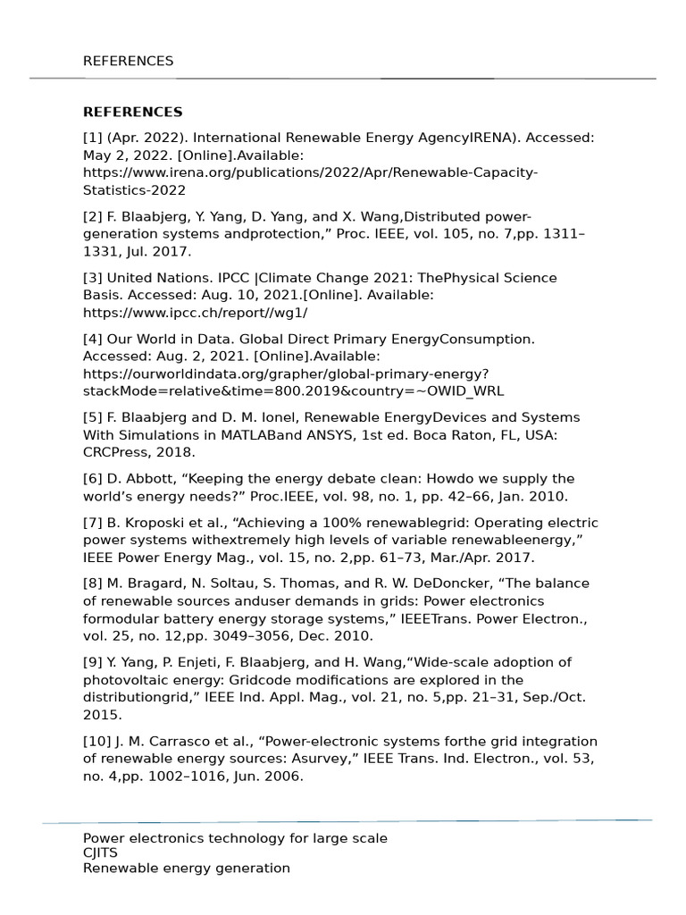 Power Electronics for Renewable Energy | PDF | Electrical Grid ...