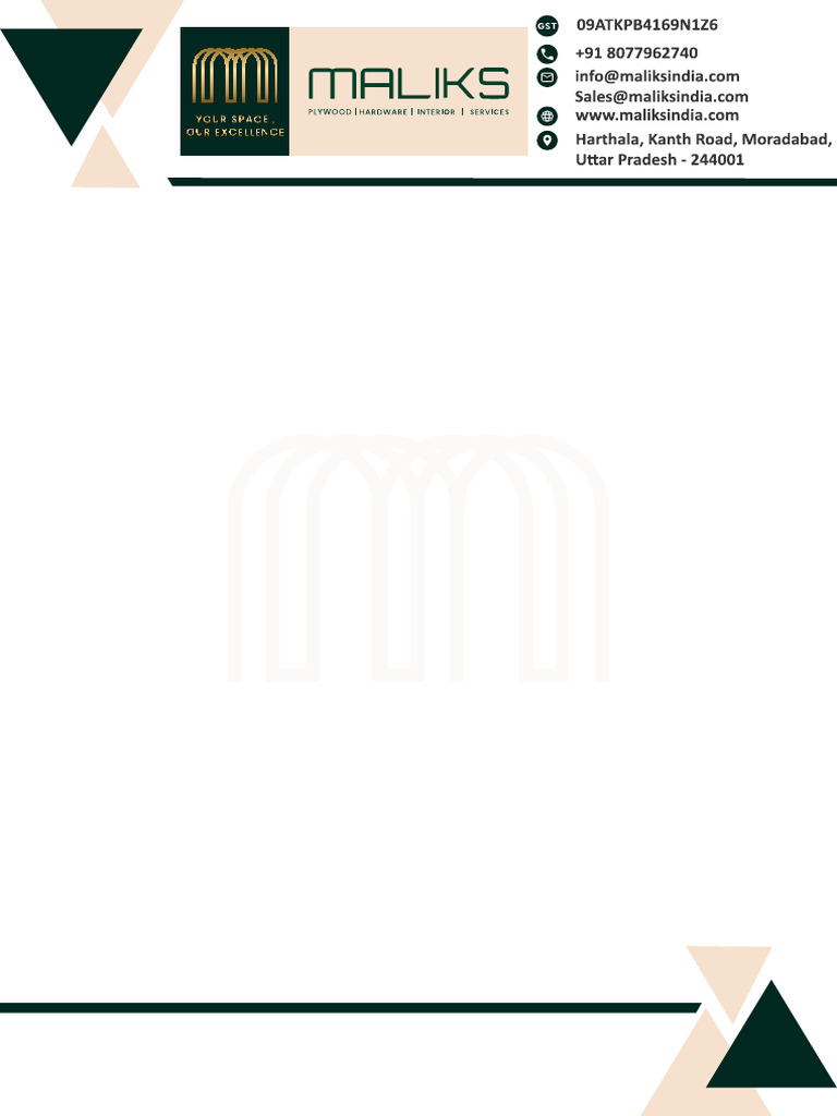 Quotation for Brassline Factory | PDF