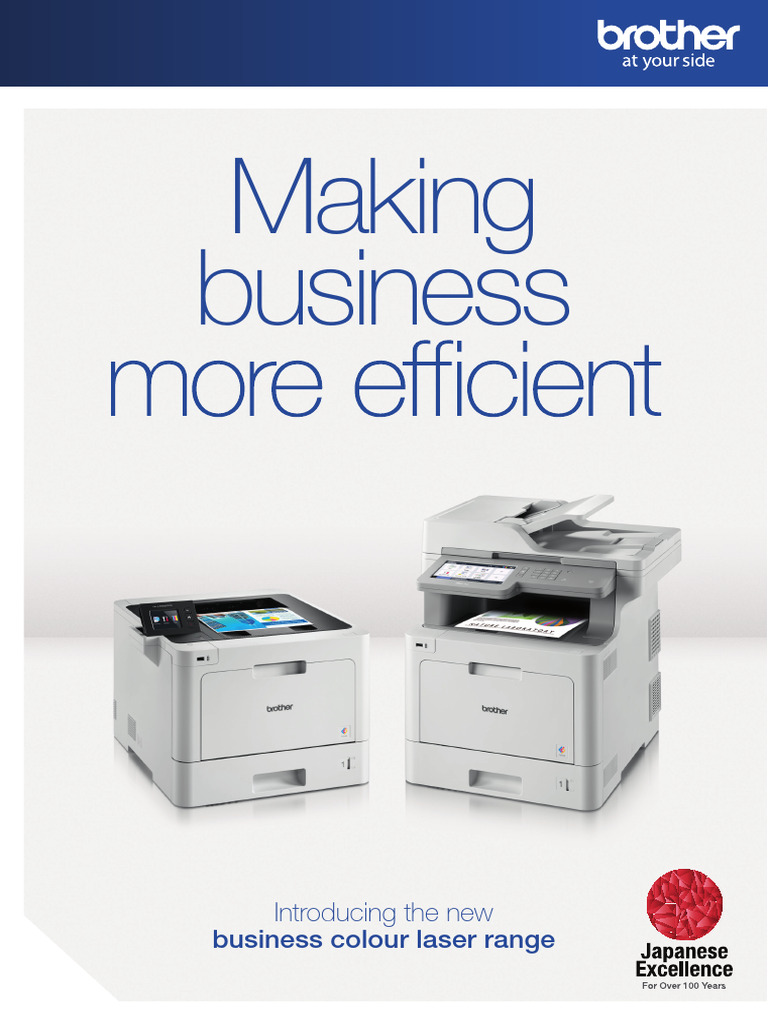 Brother Business Colour Laser Printers | PDF | Printer (Computing ...