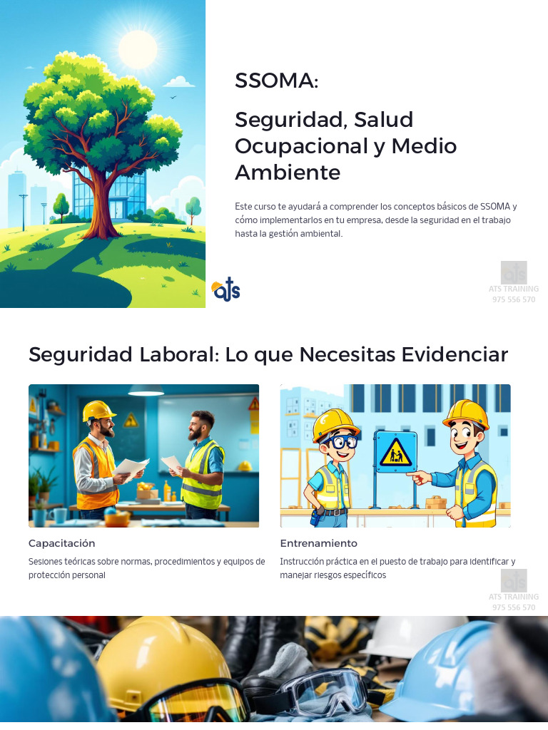 Curso de SSOMA: Seguridad y Salud Laboral | PDF | Seguridad y salud ...