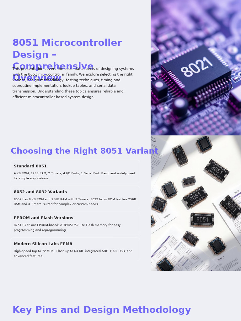 2.microcontroller Design | PDF | Microcontroller | Computing