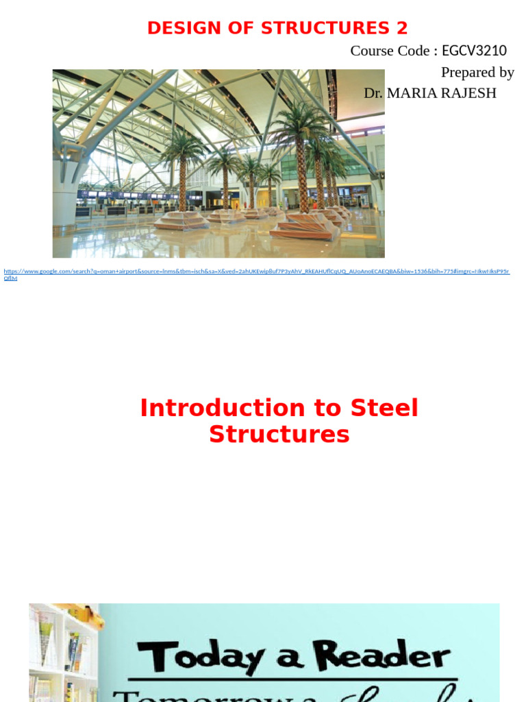 First Class Introduction to Steel Structures | PDF