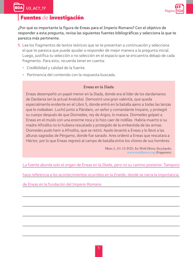 8° B La Eneida | PDF | Eneida | Eneas