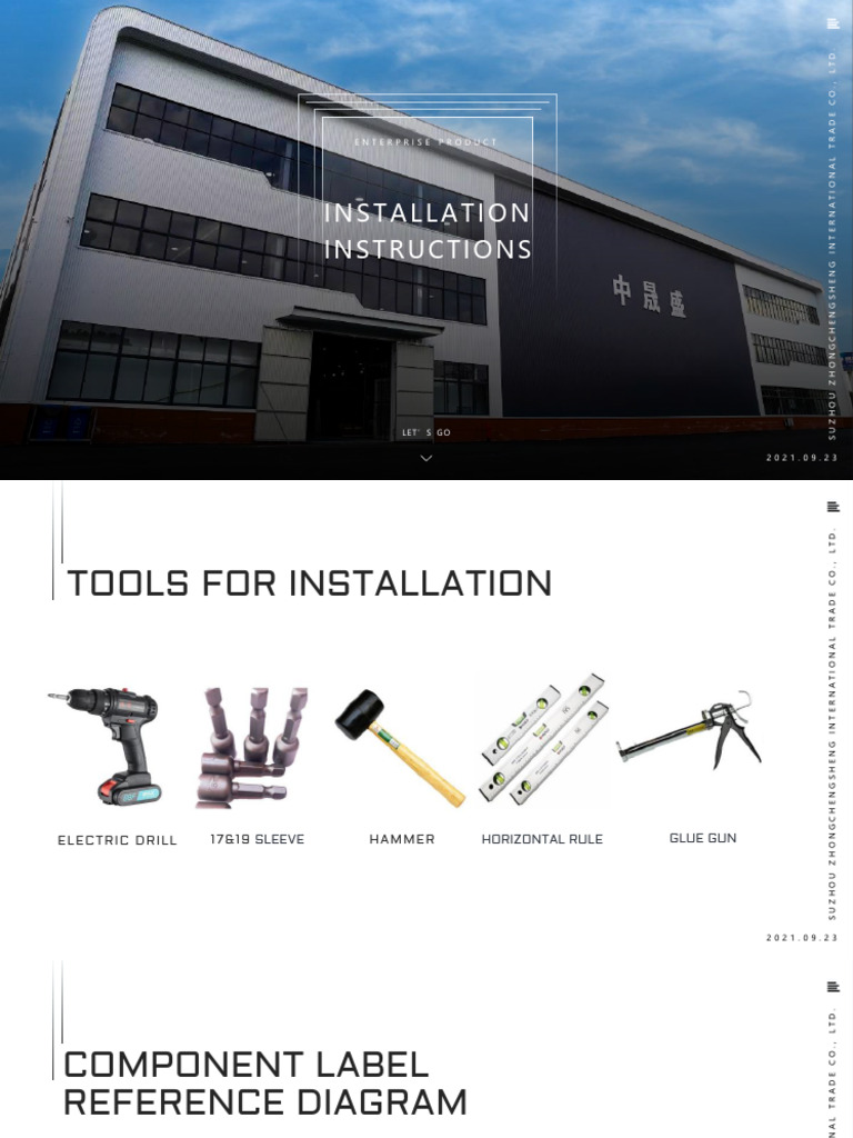 ZCS-Assemble Container House Installation Instructions | PDF | Building ...