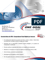 Facturación Electrónica One Goal ERP