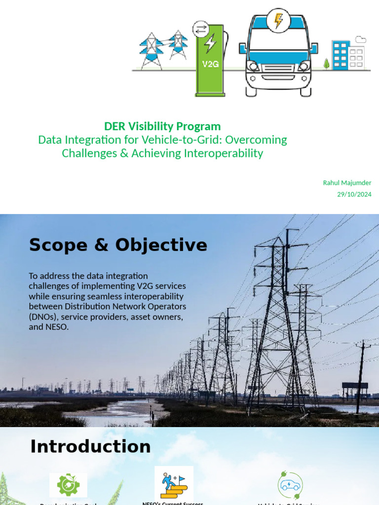 V2G Data Integration For DER Visibility Program - RM | PDF | Computer ...