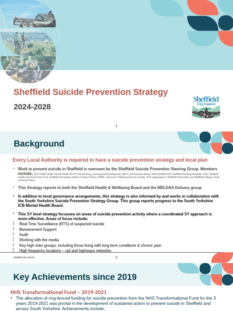 Suicide Prevention Strategy Presentation | PDF | Suicide | Mental Health