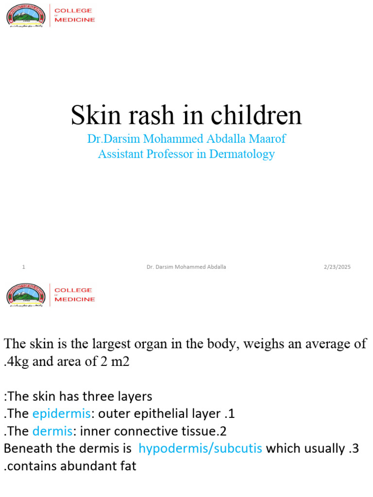Skin Rash 2 | PDF | Lyme Disease | Medical Specialties