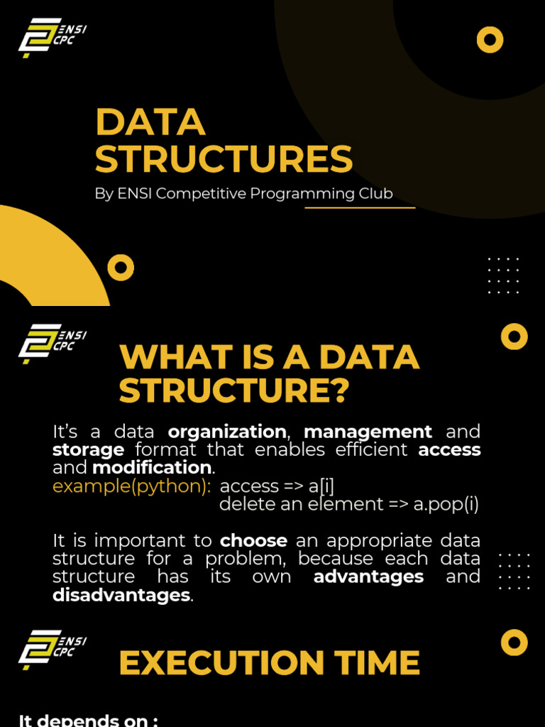 Data Structures for Competitive Programming | PDF | Queue (Abstract ...