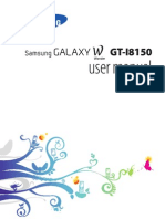 Manual Samsung GT-I8150 UM EU Gingerbread Eng Rev. 1.1 111111 Screen
