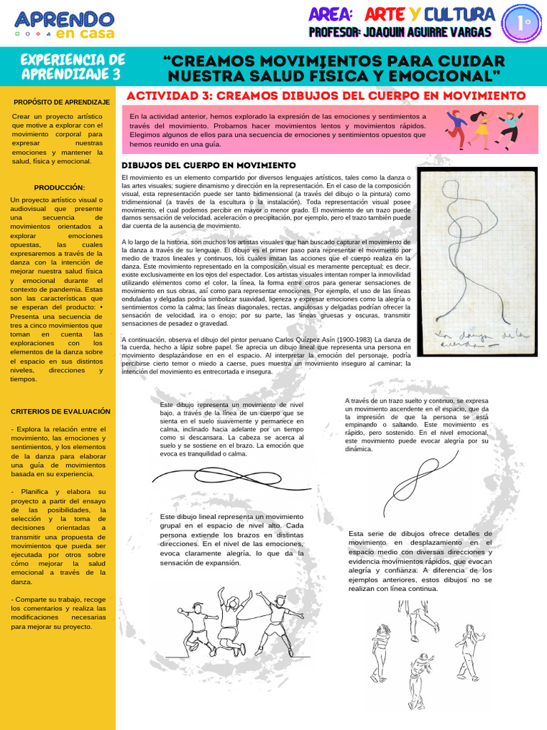 EXP . 3 -ARTE Y CULTURA (3) | PDF | Las emociones | Bailes