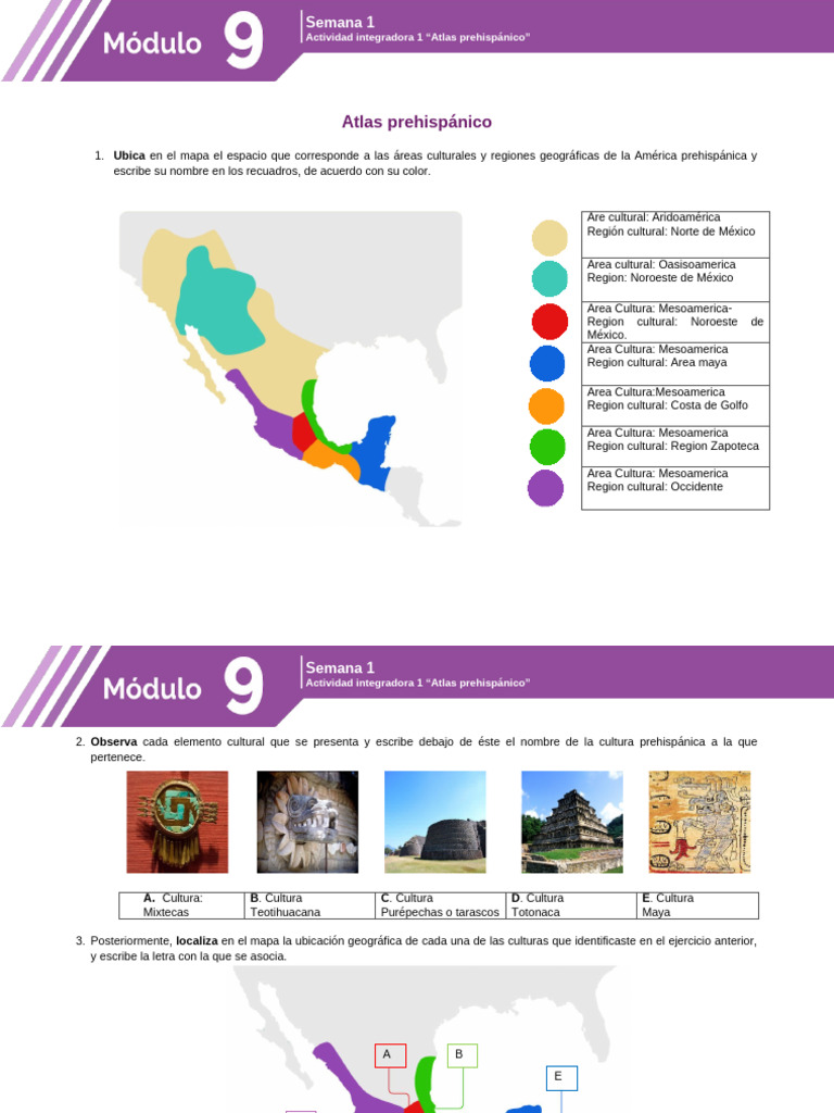 Atlas de Regiones Prehispánicas | PDF | Mesoamérica | México