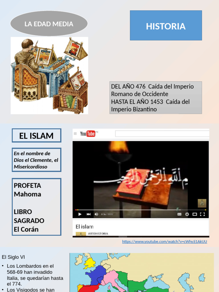 Tema 03 La Alta Edad Media | PDF | imperio Bizantino | Edades medias