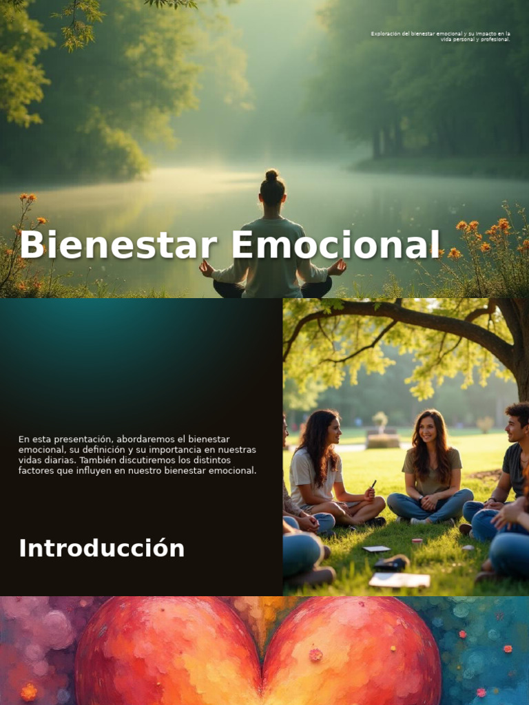 Bienestar Emocional y Conciliación Laboral | PDF | Las emociones ...