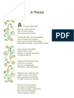 A Poesia. Baltasar Fonseca 1º Ciclo
