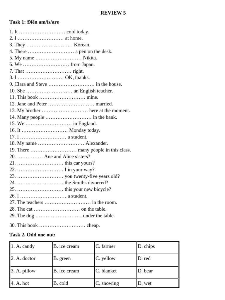 English Grammar Practice Exercises | PDF