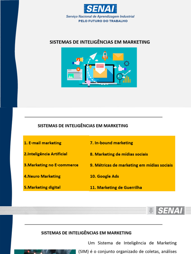 Inteligência em Marketing e Vendas | PDF | Marketing | Aprendizado de ...