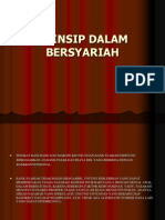 Prinsip Dalam Bersyariah