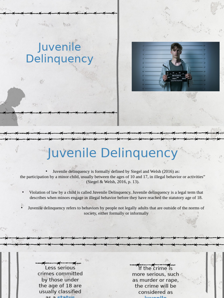 Understanding Juvenile Delinquency Factors | PDF | Juvenile Delinquency ...