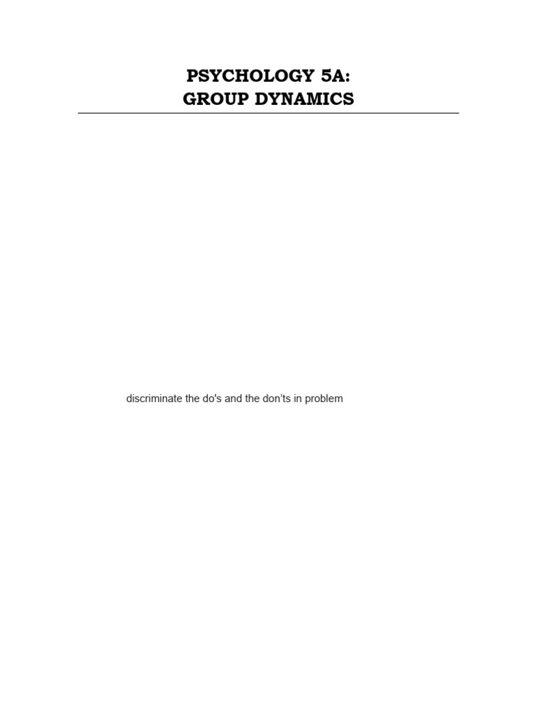 Psychology 5A Module IV | PDF | Evaluation | Mind