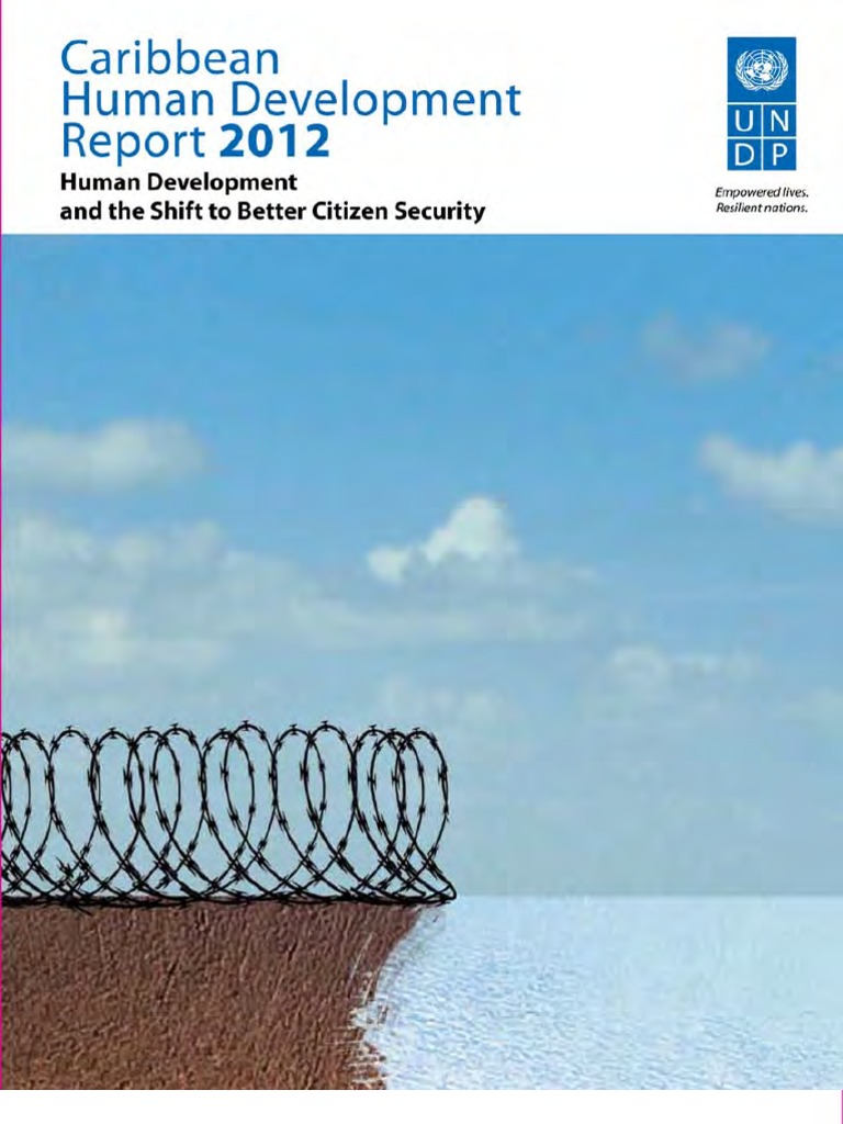 Caribbean Human Development Report Un Hdr2012 Human Development