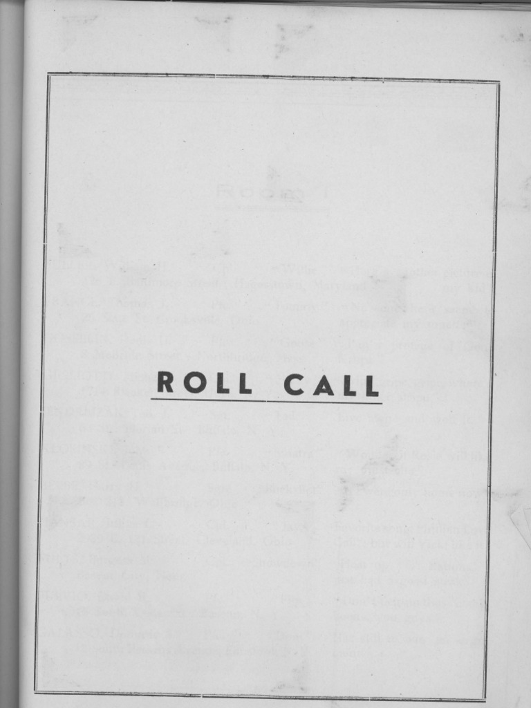 One Year, 312th DRS, 41st ADG, 15th AF - Roll Call | PDF | Leisure