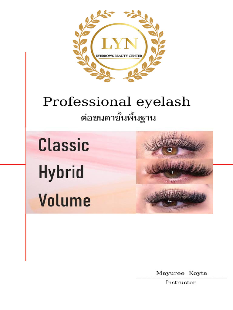 Professional Eyelash PDF | PDF