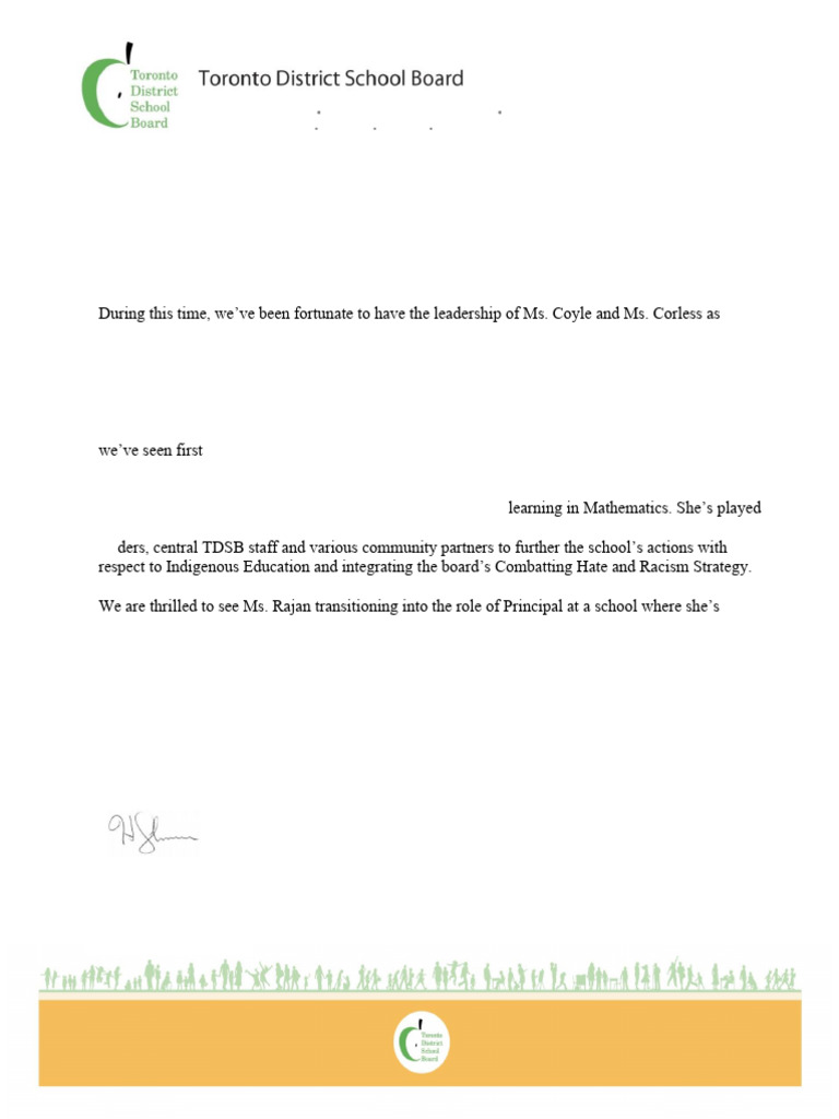 Amina Rajan Promoted to Principal | PDF