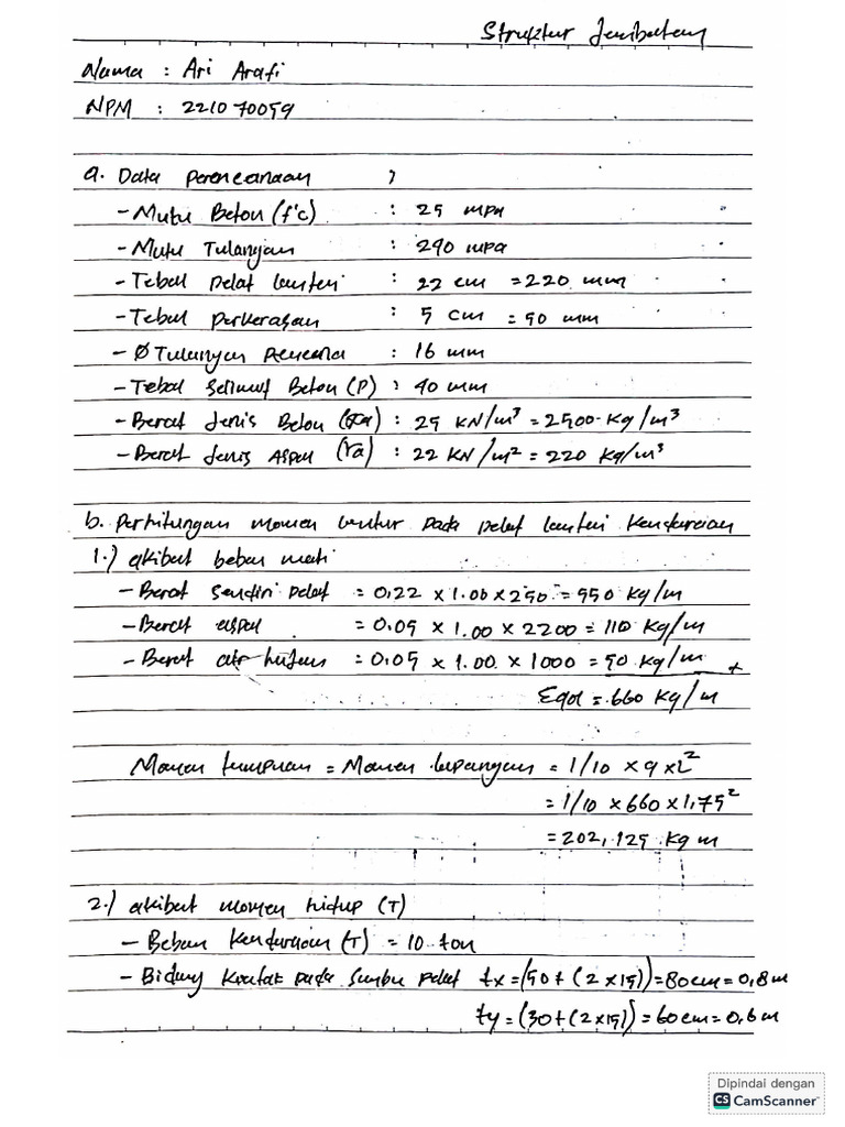 Tugas Struktur Jembatan Pdf