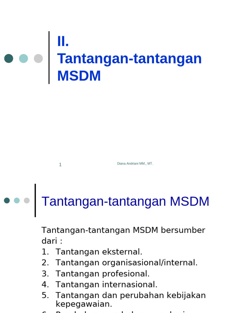 MSDM Materi 2 | PDF