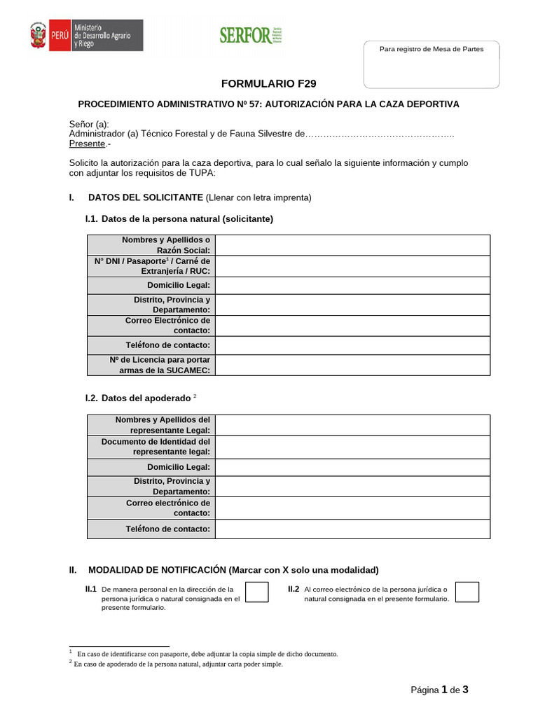Formulario f27 | PDF | Justicia | Crimen y violencia