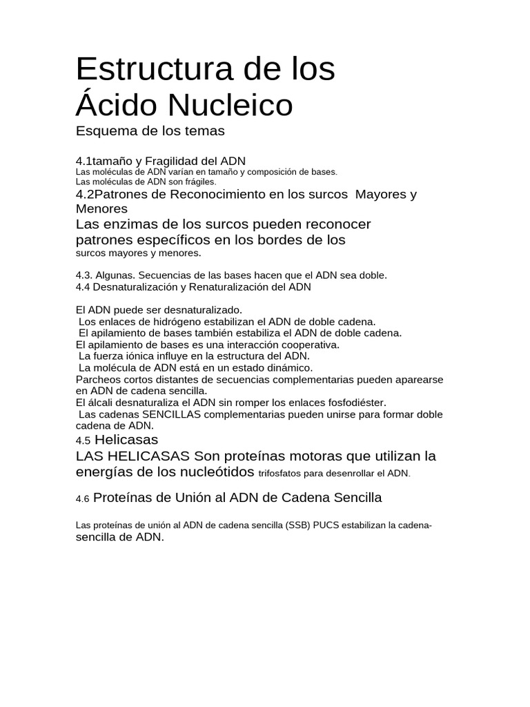 Desnaturalización y Renaturalización del ADN | PDF | Adn | Rna