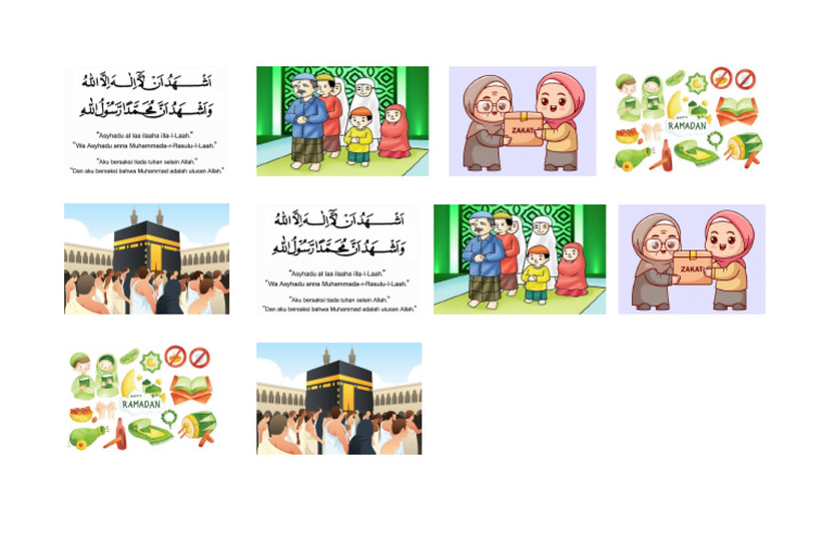 Gambar Untuk Lkpd Rukun Islam Pdf