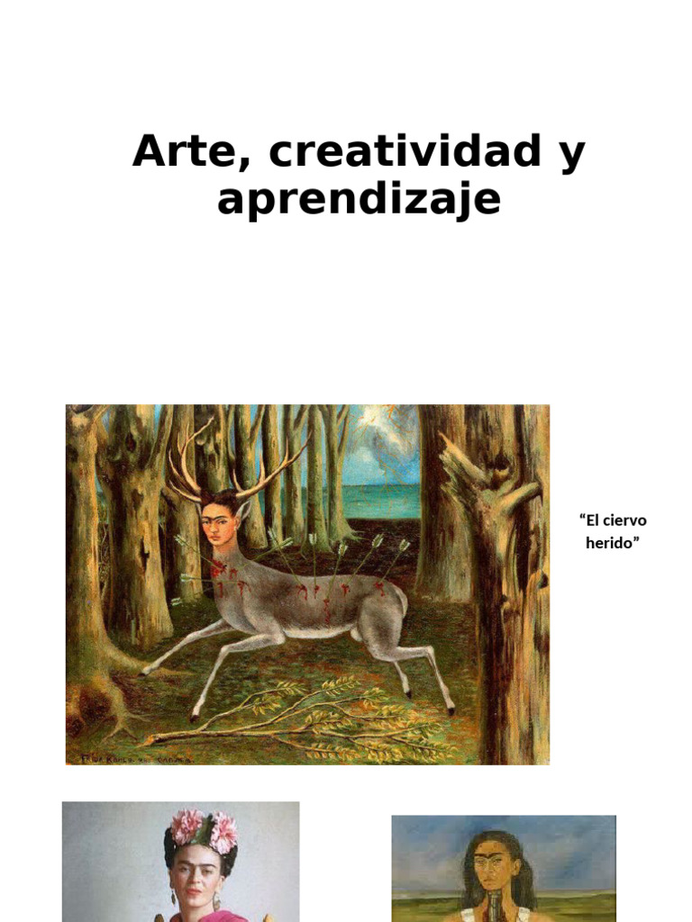 Sesión 1 Arte Creatividad y Aprendizaje | PDF
