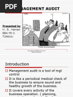 Management Auditing