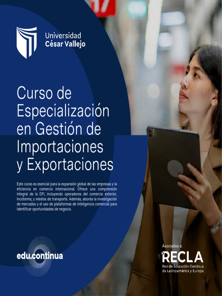 Curso de Especialización en Gestión de Importaciones y Exportaciones ...