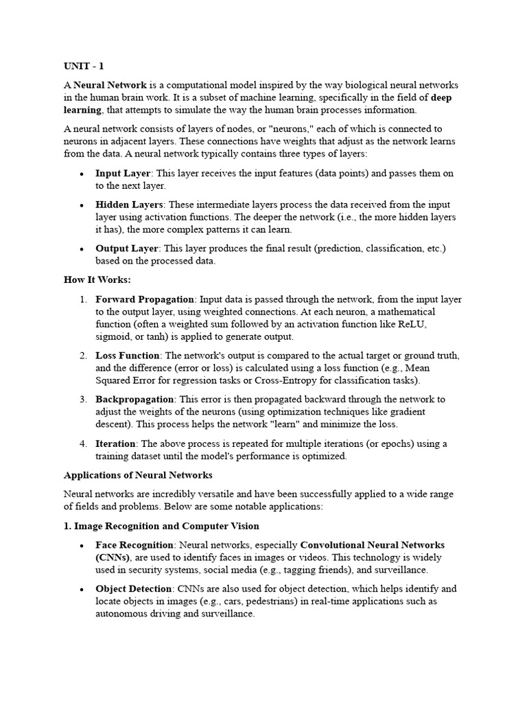 Applications of Neural Networks | PDF | Artificial Intelligence ...